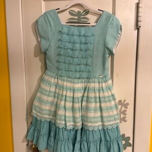 Girls dress used once